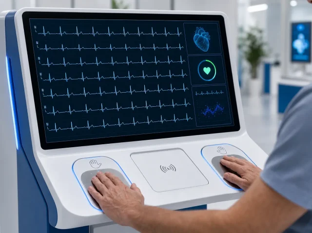 AI ECG Recording at Medical POI Station