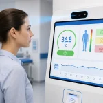 AI Body Temperature Measurement at Medical POI