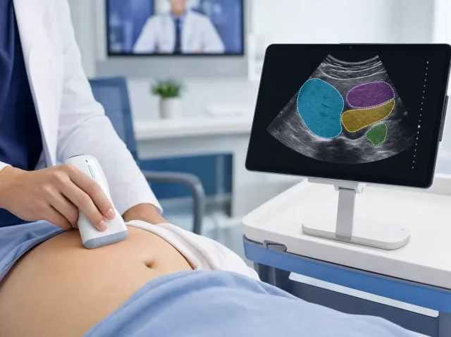 Point-of-Care AI Ultrasound Examination